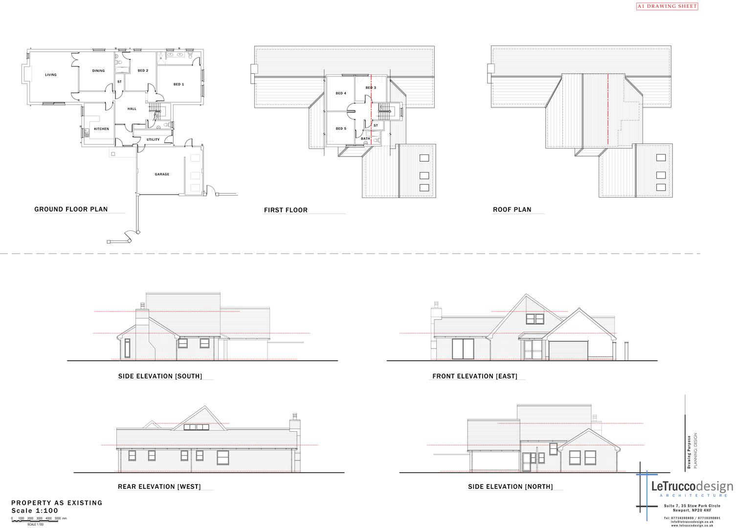 Floorplan for Graig Road, Lisvane, Cardiff